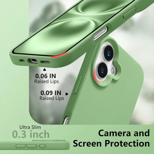 Vista 52 de Funda magnética de silicona para iPhone 13 Pro, color blanco antiguo [Compatible con Magsafe] [Forro de microfibra suave antiarañazos], funda