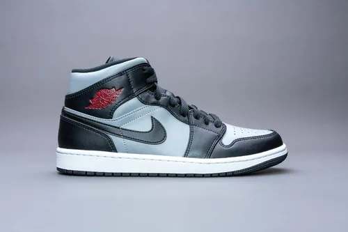 Vista 2 de Big Kid's Jordan 1 Mid AtmosphereInfrared 23-Black (554725 604)