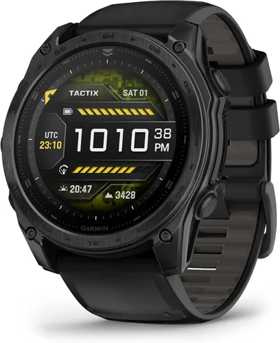 Vista 11 de Garmin tactix® 8 47mm, pantalla AMOLED, reloj inteligente táctico GPS premium, incluye Applied Ballistics Ultralight™ Solver AMOLED Negro