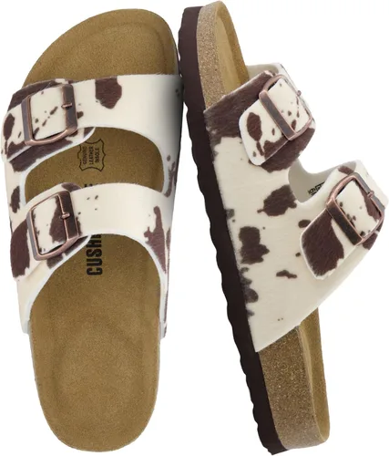 Vista 16 de CUSHIONAIRE Lane Cork Slide Women's Sandals, Comfortable Sandals for Women Negro