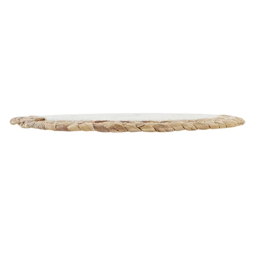 Vista 4 de Salvamantel DKD Home Decor Individual Algodón Fibra (20 x 20 x 1 cm) (2 Unidades)