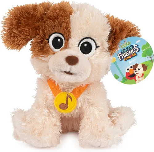 Vista 12 de GUND Sesame Street - Juego de chequeo oficial de Furry Friends Forever Elmo & Tango, juego sensorial de felpa prémium para edades de 1 año
