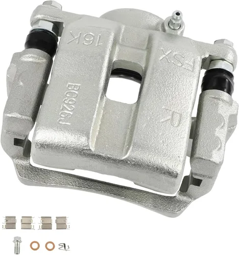 Vista 77 de cciyu 18B4918A Pinza de freno delantera derecha con soporte para Cadillac, para Chevy, para GMC