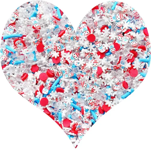 Vista 49 de Chispitas Falsas Chispitas Falsas de Navidad Chispitas Falsas de Caramelo Chispitas de Arcilla Polimérica Chispitas Poliméricas Rebanadas de Arcilla