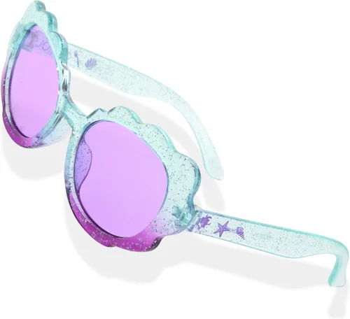 Vista 2 de Pan Oceanic - Gafas de sol de princesa Disney para niñas con estuche a juego para niños