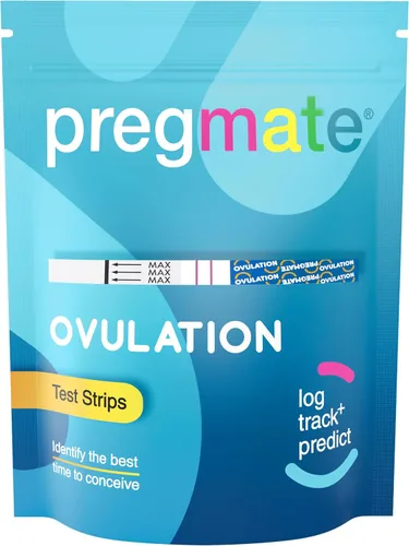 Vista 10 de Pregmate Kit de predictor de 20 tiras de prueba de ovulación (20 unidades)
