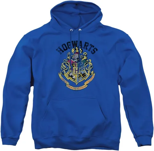 Vista 6 de Trevco Harry Potter Hogwarts Crest - Sudadera con capucha unisex para adultos Athletic Heather