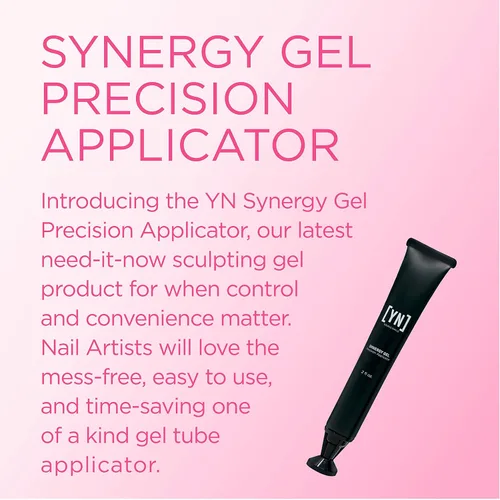Vista 2 de Young Nails Synergy Gel System, gel de construcción, gel constructor duro, adherencia y fuerza superiores, constructor de gel de uñas estructurado