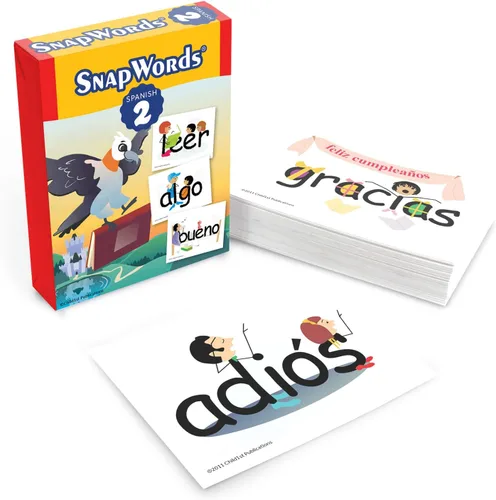 Vista 7 de Tarjetas didácticas de español de SnapWords, Lista 1 - Tarjetas flash de palabras a la vista