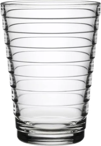 Vista 2 de Iittala Juego de 2 vasos transparentes de 11.2fl oz, 2 unidades (paquete de 1)