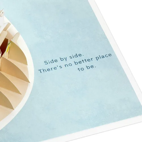 Vista 5 de Hallmark Signature Paper Wonder - Tarjeta de aniversario desplegable (playa)