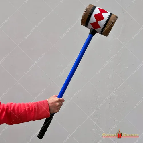 Vista 7 de Harley Quinn - Disfraz de martillo de espuma de villano, pelicula, cómic, cosplay