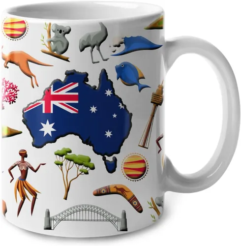 Vista 27 de Lotacy Taza de café con símbolos de Cuba con bandera de mapa, taza de cerámica de bandera cubana de 11 onzas, recuerdo de Cuba y regalos, idea