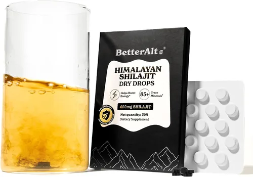 Vista 9 de Better Alt Shilajit - Cápsulas de resina de 1.06 oz y musgo marino Energy Duo, grado dorado Shilajit para hombres y mujeres con alta potencia
