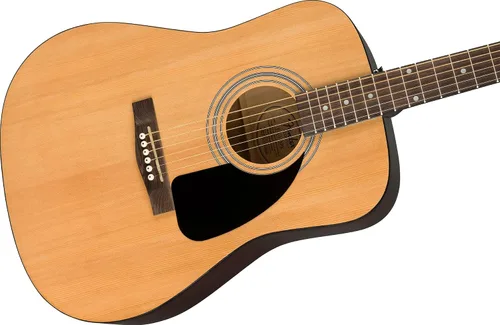 Vista 5 de Fender Squier - Guitarra acústica con juego de guardabarros