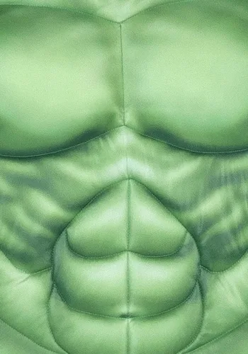 Vista 8 de Disfraz de Hulk Qualux para niño de Marvel Multicolor