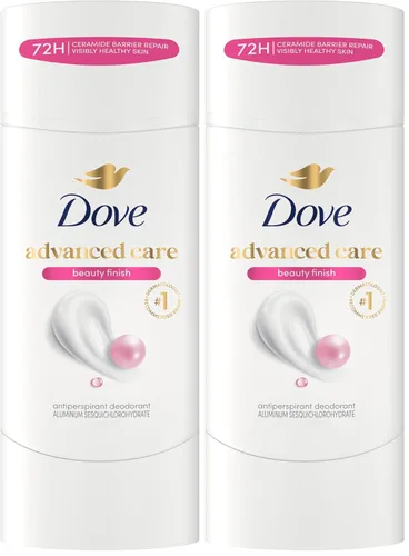 Vista 28 de Dove Advanced Care Anti Deo Stick Cool Essentials Pack de 12 para ayudar a la reparación de la barrera cutánea después del afeitado, control