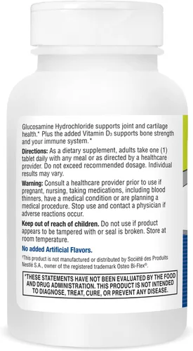 Vista 6 de 21st Century Glucosamine Daily Complex Plus D Tabletas, 60 unidades (27708)