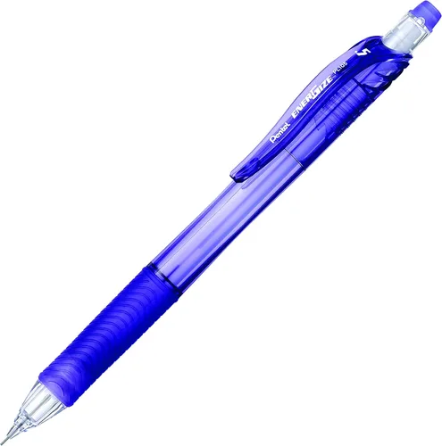 Vista 6 de Pentel EnerGize-x - Portaminas (0.020 in), barril azul, caja de 12 (PL105C)
