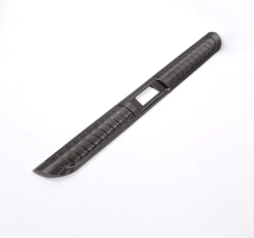 Vista 6 de YIWANG 304 - Protector de parachoques trasero de acero inoxidable para Land Rover Range Rover Sport 2014-2020, Negro