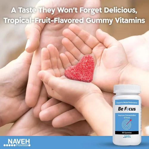 Vista 7 de NAVEH PHARMA Be Focus Suplemento de enfoque Potenciador natural del cerebro para niños y adultos Suplementos de azafrán de 30 mg Nootrópico
