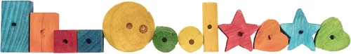 Vista 3 de Ware Manufacturing Bolsa de madera de pino, golosinas pequeñas para mascotas, paquete de 12