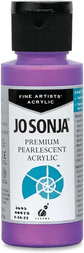 Vista 3 de Jo Sonja Premium Pearlescent - Azul