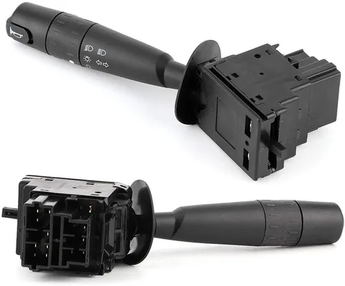 Vista 6 de Interruptor de señal de giro para faros delanteros, limpiaparabrisas multifunción compatible con Peugeot 405 1992-1996 Reemplazo directo para OE