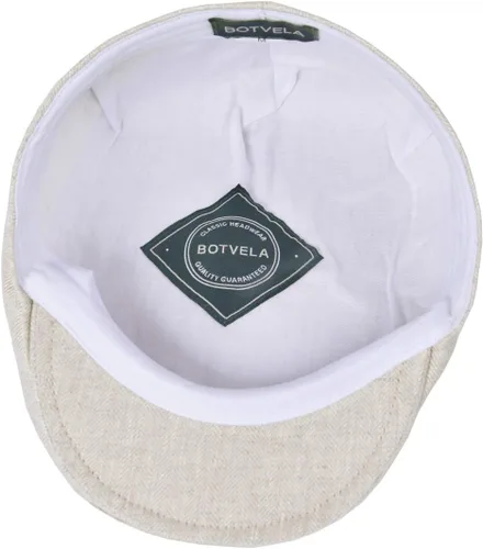 Vista 6 de Sombrero de periódico de verano transpirable de hiedra plana para hombre