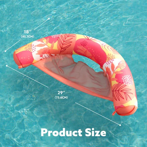 Vista 7 de SLOOSH Inflatable Pool Noodle Chair, 3 Packs Pool Floats Noodle Sling Floatie, Swimming Party Floating Chair for Adult Party Summer Water Fun
