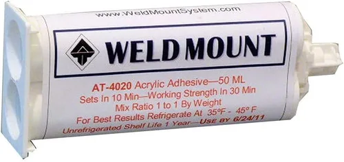 Vista 2 de Weld Mount Adhesivo acrílico At-4020 - 4020