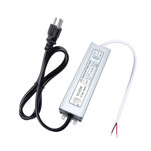 Vista 16 de inShareplus Fuente de alimentación LED de 12 V, 30 W IP67 controlador impermeable para exteriores, CA 110-260 V a CC 12 V 2.5 A transformador