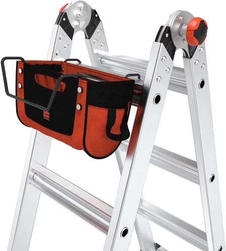 Vista 9 de Escaleras, Bolsa de herramientas de sujeción de carga, Accesorio de escalera, Nylon, (15040-001)