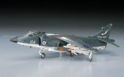 Vista 2 de Hasegawa 1:72 Escala Sea Harrier FRS MK.1 Modelo Kit