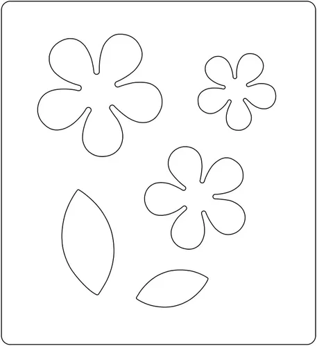 Vista 3 de Bira Craft - Troquel de regla de acero de 5.5 x 6 pulgadas, diseños surtidos (flor 1)