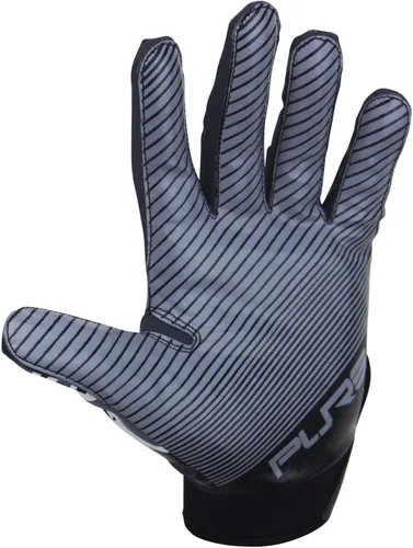 Vista 2 de Pure Athlete Guantes de fútbol con receptor ancho – Guantes de agarre adhesivo de élite, equipo de goteo para WR y espalda defensiva – Adultos