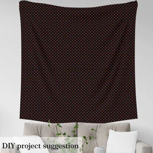 Vista 4 de Tela con Estampado de Corazones Rojos Romántico Tema del Día de San Valentín DIY Costura Manualidades Manualidades por Yarda Chic Corazones de Amor