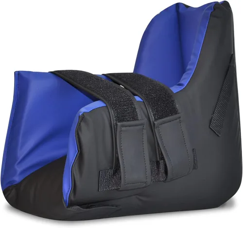Vista 7 de NYOrtho Protectores de talón para llagas por presión - Cojín cómodo con fondo abierto - Bota de descarga del talón con paquete de gel refrigerante