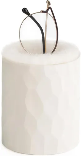 Vista 11 de Mkono Soporte para anteojos con forro de felpa, funda protectora para lentes, soporte antiarañazos, organizador de almacenamiento para anteojos