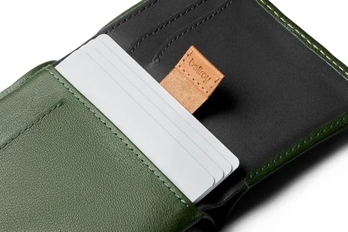 Vista 2 de Bellroy Note Sleeve ediciones RFID disponibles billetera de cuero fino máx 11 tarjetas y dinero
