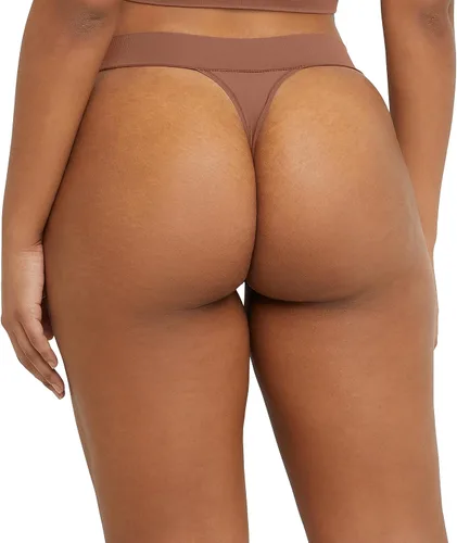 Vista 4 de Maidenform Women's Seamless, Long Leg Thong Panties, No Show Underwear, 3-Pack