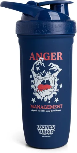 Vista 9 de Smartshake Looney Tunes Reforce Botella mezcladora de proteína de acero inoxidable - Botella unisex para gimnasio sin aislamiento Botellas