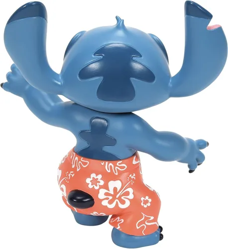 Vista 3 de Enesco Disney Showcase - Figura hawaiana de traje de baño Lilo and Stitch, multicolor, 6 pulgadas
