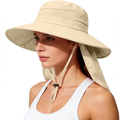 Vista 22 de Sombreros de sol para hombres y mujeres, protección UPF 50+, sombrero de Grisclaro