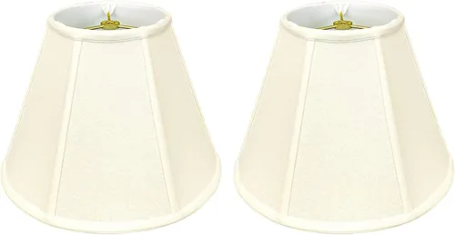 Vista 34 de Royal Designs, Inc. BS-707FC-6AGL Deep Empire Basic - Pantalla para lámpara con clip de llama, 3.5 x 6 x 5.75 pulgadas, color dorado antiguo