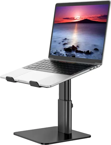 Vista 11 de BESIGN LSX6N Soporte para Laptop, Elevador Ergonómico Ajustable para Notebook con Soporte, Soporte para Computadora Compatible con Air, Pro, Dell