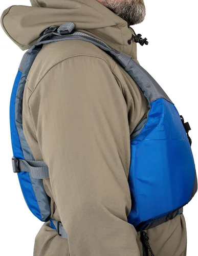 Vista 5 de BLUESTORM Drift Kayak Life Jacket (PFD),Fully Adjustable,Universal Sized,US Coast Guard Approved,for Kayaking, Paddling, SUP, Fishing and More
