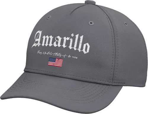 Vista 10 de Amarillo Gothic Design Adjustable Baseball Hat