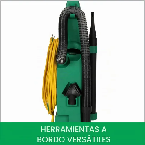 Vista 6 de Bissell Aspiradora vertical sin bolsa comercial BGU1937T Pro Cup con herramientas a bordo