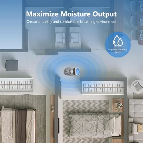Vista 6 de Funmit - Filtros de repuesto para humidificador Honeywell HAC-504 HAC-504AW y filtro A de Honeywell, reemplazo para humidificadores Honeywell Azul